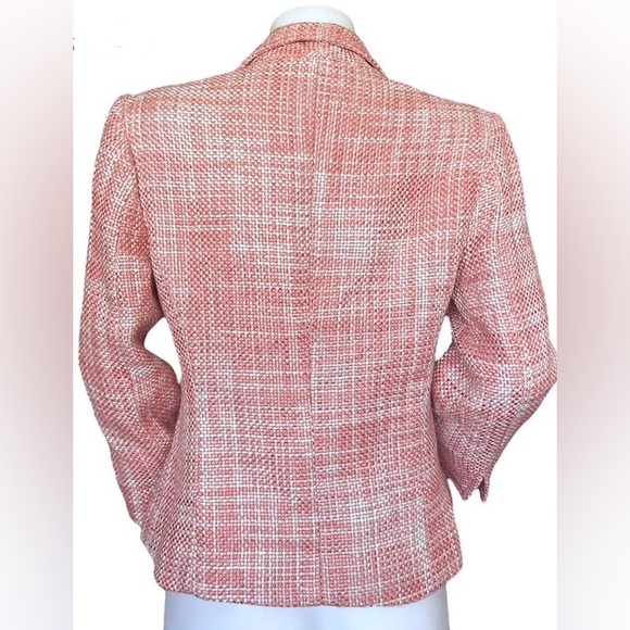 GEORGIOU VINTAGE TWEEN 2 PIECE MIX SET BLAZER W SKIRT BABY PINK - Picture 8 of 11